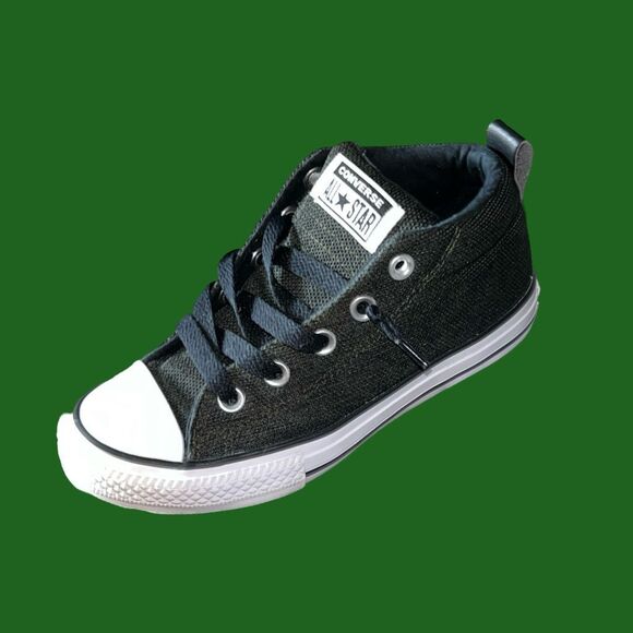 Little Kids Converse Chuck Taylor All Star Street Mid Slate Sneaker Shoes Size 2 - Picture 7 of 7